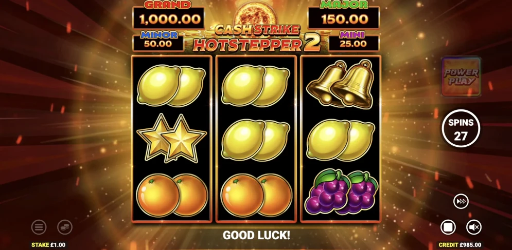 Cash Strike Hotstepper 2 Slot