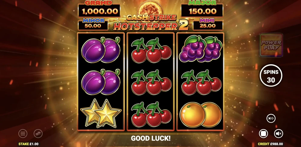 Cash Strike Hotstepper 2 Slot